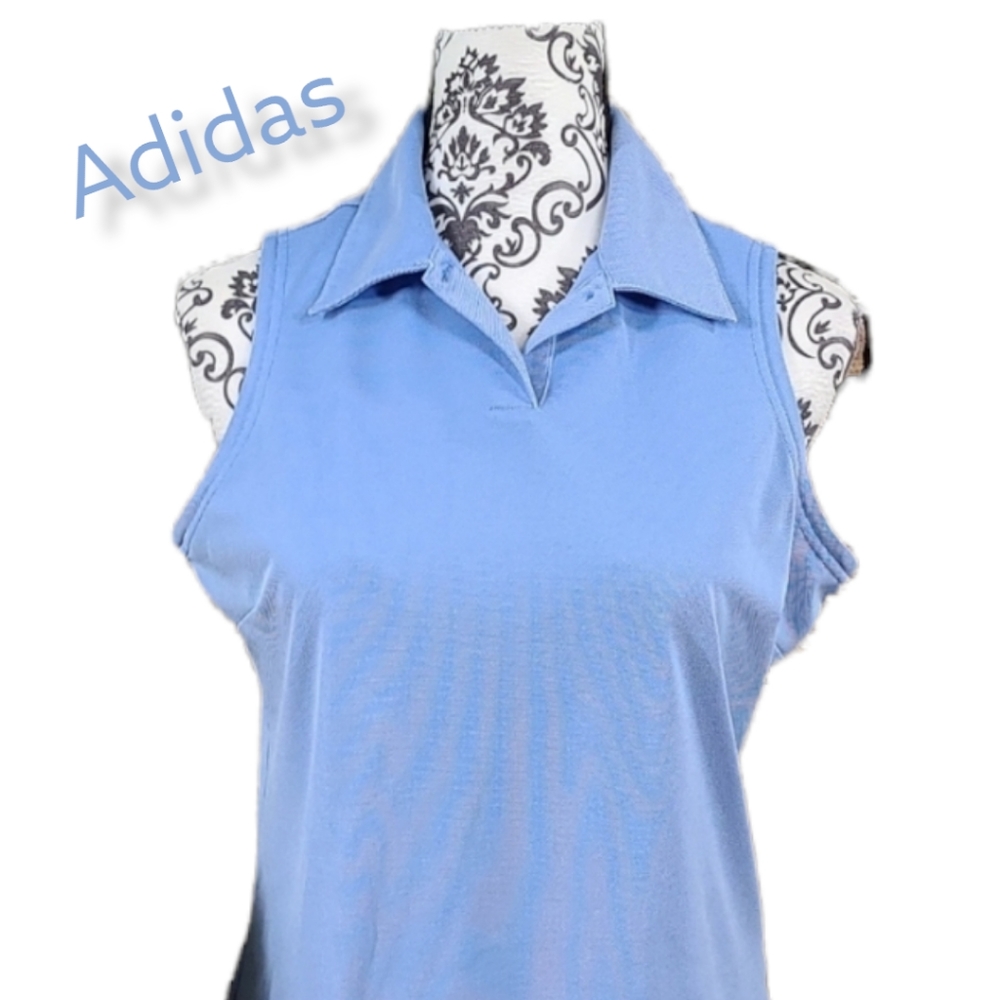 Adidas Golf ClimaCool Sleeveless Polo - Picture 3 of 11
